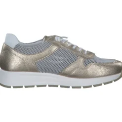 Remonte D2G03, Schnürschuhe, Damen, gold/weiss-nautic/weiss