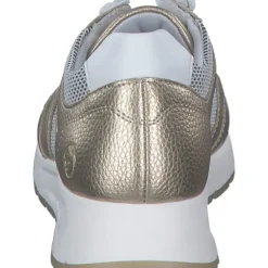 Remonte D2G03, Schnürschuhe, Damen, gold/weiss-nautic/weiss