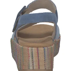 Remonte D1N54, Keilsandaletten, Damen, Blau