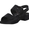 Remonte D0P53, Keilsandaletten, Damen, schwarz/schwarz