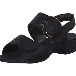 Remonte D0P53, Keilsandaletten, Damen, schwarz/schwarz