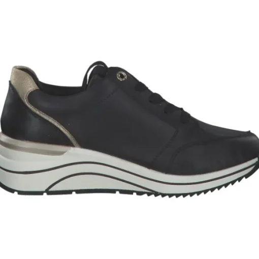 Remonte D0T03, Schnürschuhe, Damen, Schwarz