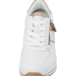 Remonte D0T04, Schnürschuhe, Damen, weiss/weiss/kupfer