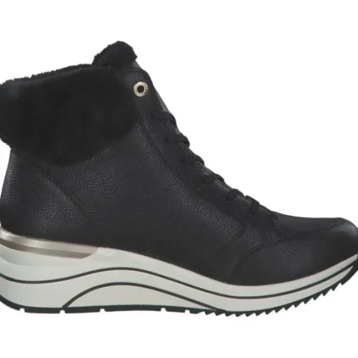 Remonte D0T77, Schnürstiefel, Damen, schwarz/nero/schwarz