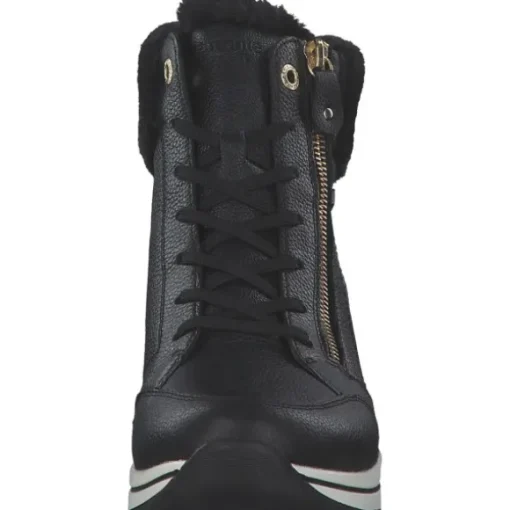 Remonte D0T77, Schnürstiefel, Damen, schwarz/nero/schwarz