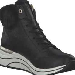 Remonte D0T77, Schnürstiefel, Damen, schwarz/nero/schwarz