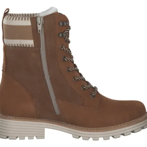 Remonte D0W77-22, Schnürstiefel, Damen, noccia/reh/sand-vanilla