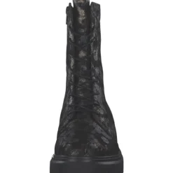 Remonte D1W72-03, Schnürstiefel, Damen, schwarz-antique