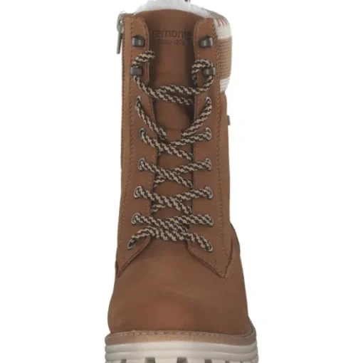 Remonte D0W77-22, Schnürstiefel, Damen, noccia/reh/sand-vanilla