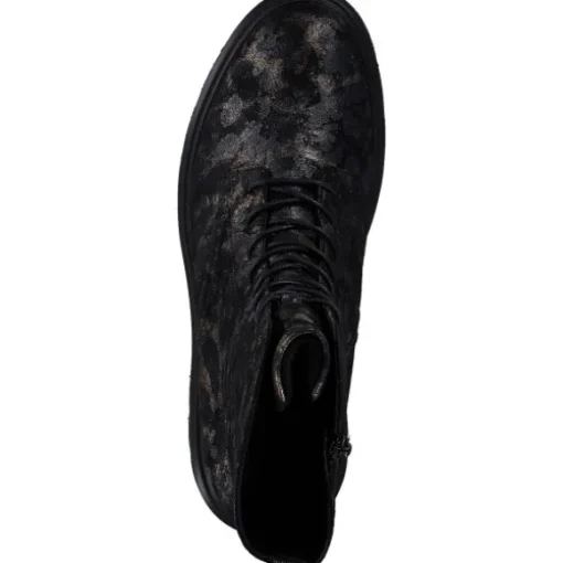 Remonte D1W72-03, Schnürstiefel, Damen, schwarz-antique