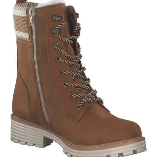 Remonte D0W77-22, Schnürstiefel, Damen, noccia/reh/sand-vanilla