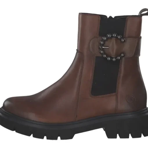 Remonte D1W74, Stiefeletten, Damen, chestnut/chestnut/schwarz