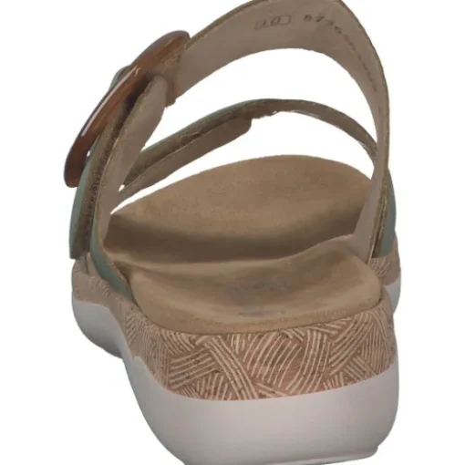 Remonte R6858, Plateau-Pantoletten, Damen, peppermint