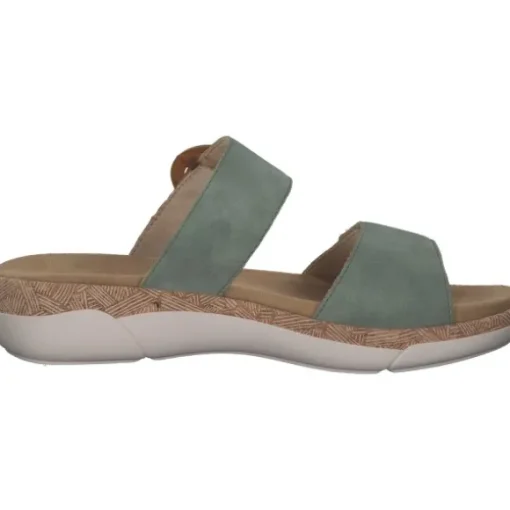 Remonte R6858, Plateau-Pantoletten, Damen, peppermint