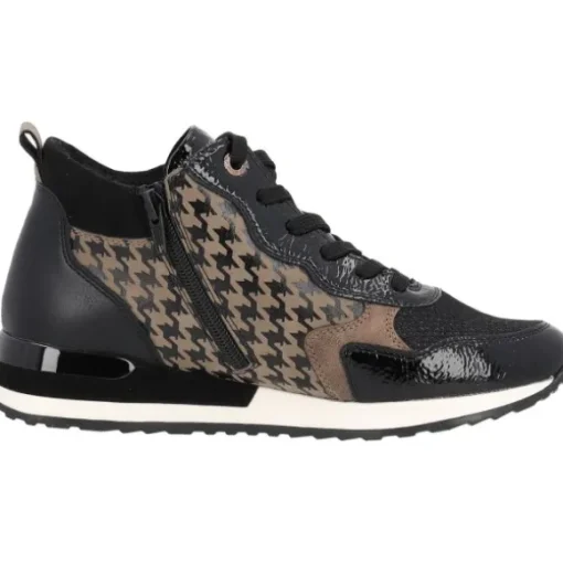 Remonte R2577, Schnürschuhe, Damen, Schwarz
