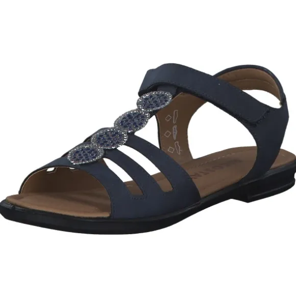 Ricosta Ana 7000402, Sandalen (Kinder), Damen, Blau