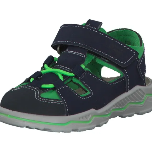 Ricosta Gery 2900302 M, Lauflernschuhe, Kinder, nautic/neongrün