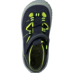 Ricosta Jerry 1700102 M, Lauflernschuhe, Kinder, ozean/neongelb