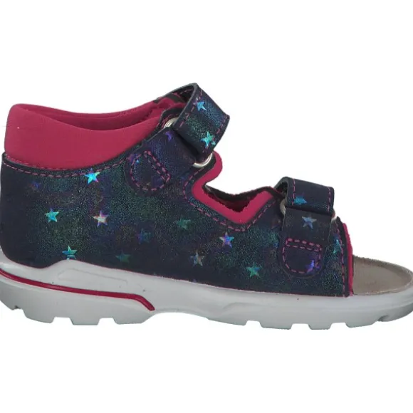 Ricosta Titu 50 3201702, Lauflernschuhe, Kinder, nautic/pink