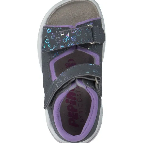 Ricosta Titu 3201702, Lauflernschuhe, Kinder, graphit/blueberry