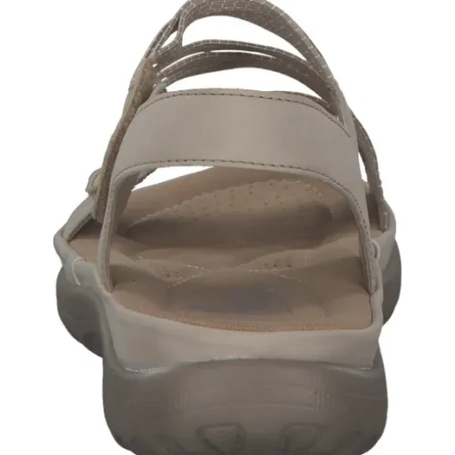 Rieker 64870, Keilsandaletten, Damen, ginger/cliff-weiss