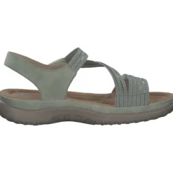 Rieker 64870, Keilsandaletten, Damen, Grün