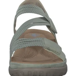 Rieker 64870, Keilsandaletten, Damen, Grün