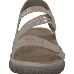 Rieker 64870, Keilsandaletten, Damen, ginger/cliff-weiss