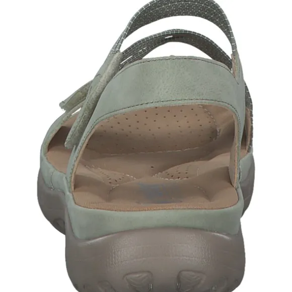 Rieker 64870, Keilsandaletten, Damen, Grün