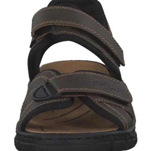 Rieker 25051, Klassische Sandalen, Herren, braun/schwarz