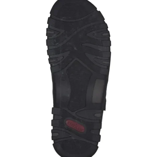 Rieker 25051, Klassische Sandalen, Herren, braun/schwarz