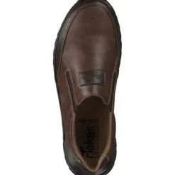 Rieker 03354, Komfort-Slipper, Herren, Braun (Toffee/Wood)
