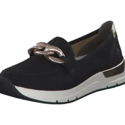 Rieker 58944, Mokassins, Damen, Schwarz