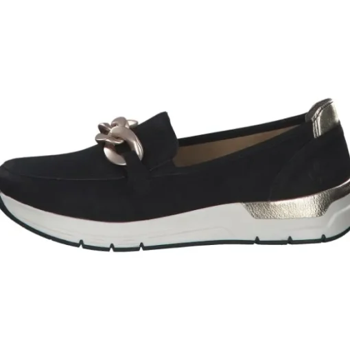Rieker 58944, Mokassins, Damen, Schwarz