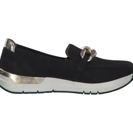 Rieker 58944, Mokassins, Damen, Schwarz