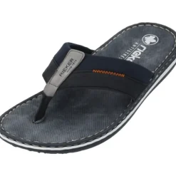 Rieker 21097, Pantoletten & Badeschuhe, Herren, Blau