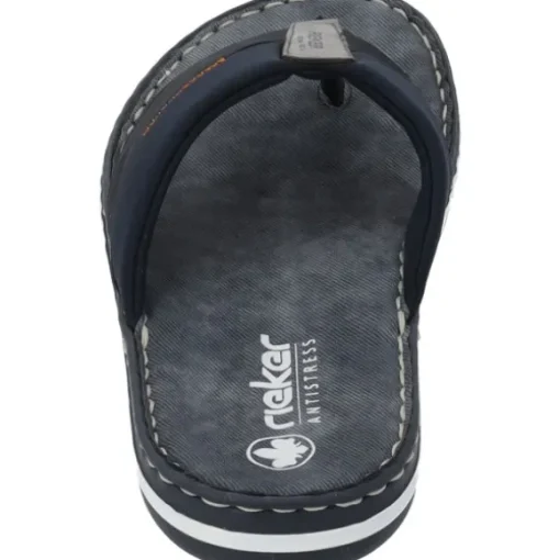 Rieker 21097, Pantoletten & Badeschuhe, Herren, Blau