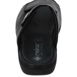 Rieker 25590, Pantoletten & Badeschuhe, Herren, Schwarz
