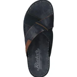 Rieker 21098, Pantoletten & Badeschuhe, Herren, Blau