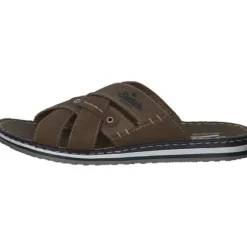 Rieker 21599, Pantoletten, Herren, Braun