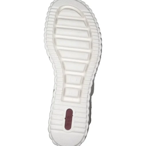 Rieker 69157, Plateau-Sandaletten, Damen, Beige