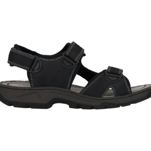 Rieker 26158, Sandaletten, Herren, Blau
