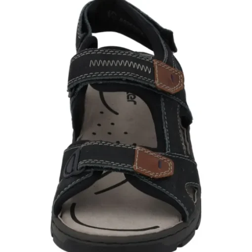 Rieker 26158, Sandaletten, Herren, Blau