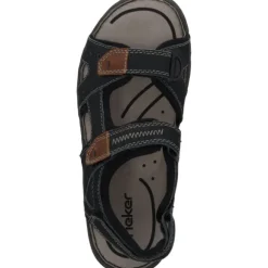 Rieker 26158, Sandaletten, Herren, Blau