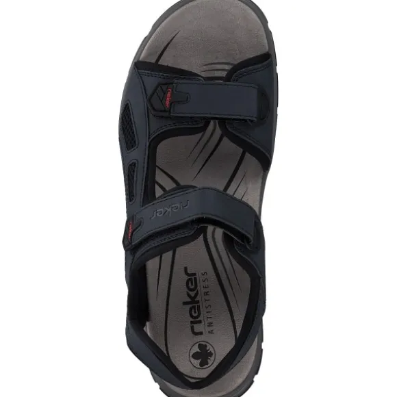 Rieker 26955, Sandaletten, Herren, Blau