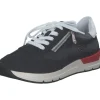 Rieker 58923, Schnürschuhe, Damen, pazifik/pazifik/weiss