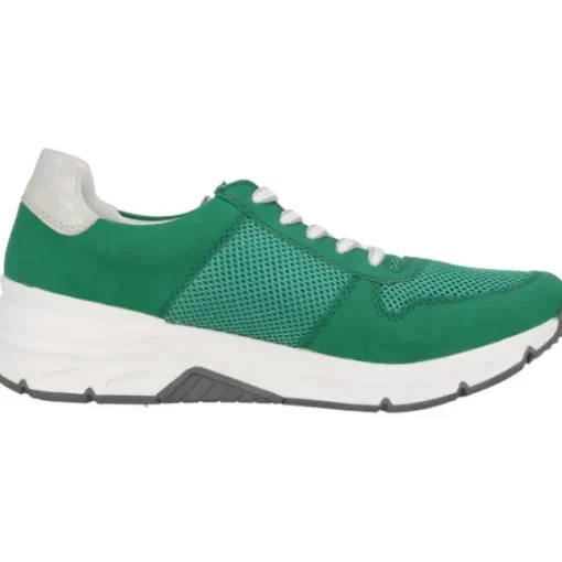 Rieker 48135, Schnürschuhe, Damen, Grün