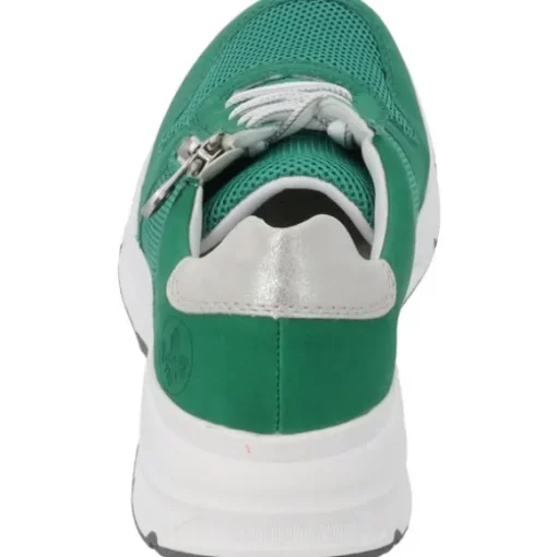 Rieker 48135, Schnürschuhe, Damen, Grün