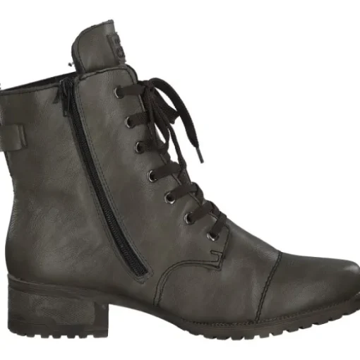 Rieker 70345, Schnürstiefel, Damen, vert