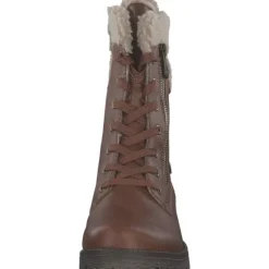 Rieker 78522, Schnürstiefel, Damen, zimt/lehm